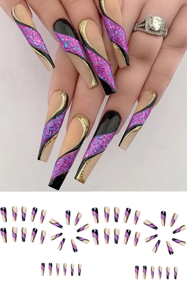 Sequenant Black Gold Blast Flashing Disassembly Nails