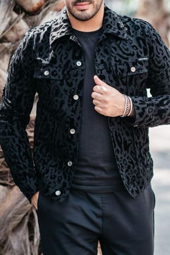 Men's Fashion Casual Single Breasted Long Sleeve Lapel Coat Top Jacket