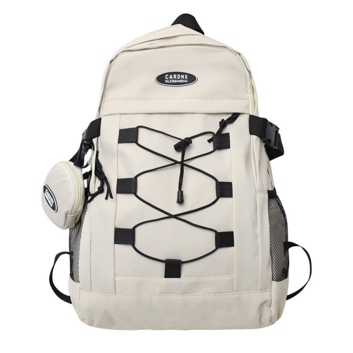Fashion Casual Simple Harajuku School Bag Large Capacity Backpack