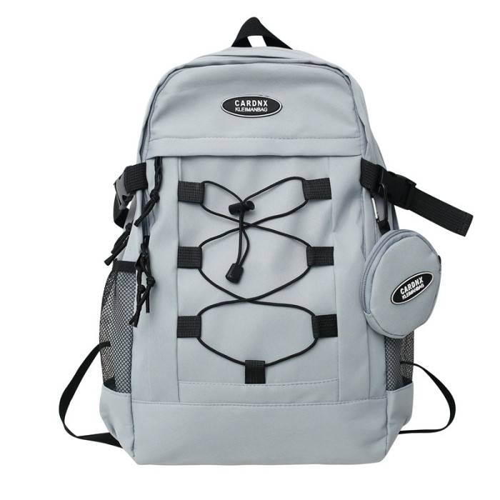 Fashion Casual Simple Harajuku School Bag Large Capacity Backpack