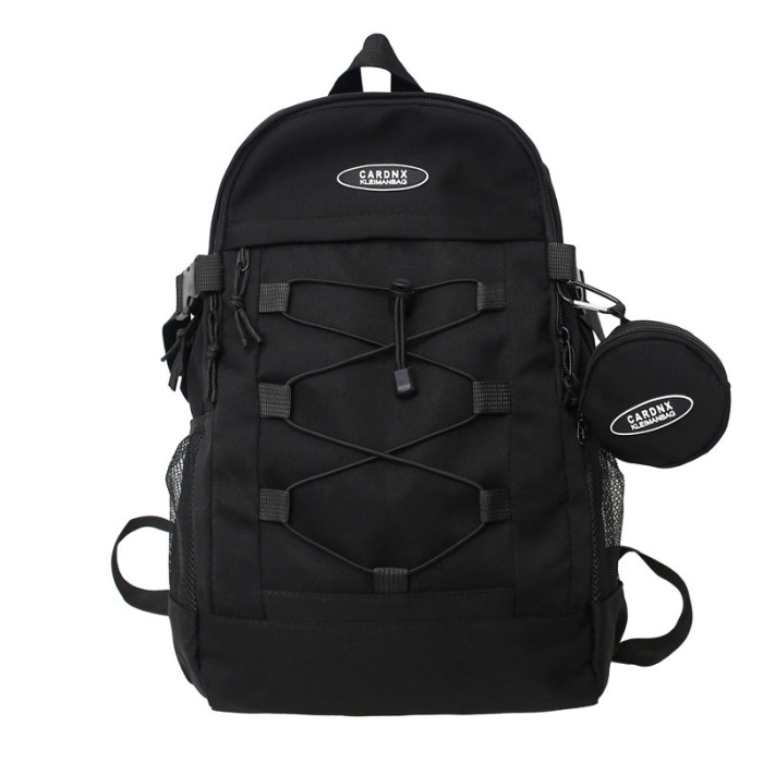 Fashion Casual Simple Harajuku School Bag Large Capacity Backpack