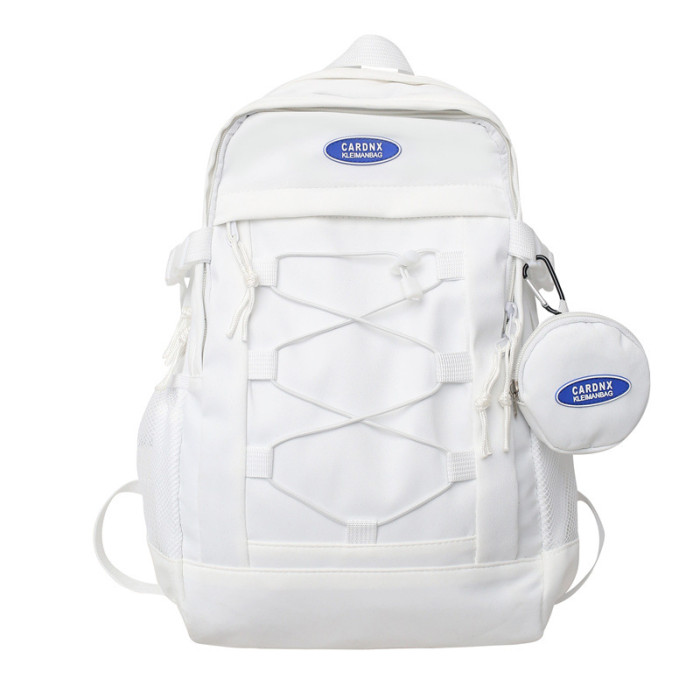 Fashion Casual Simple Harajuku School Bag Large Capacity Backpack