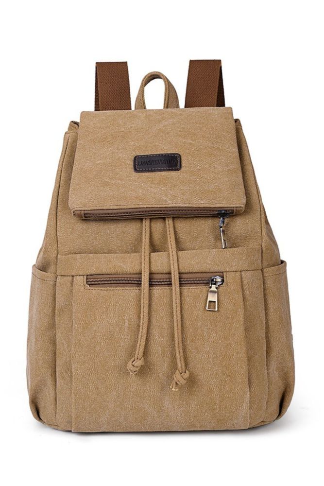 Canvas Ladies Fashion Boy Student Retro Backpack