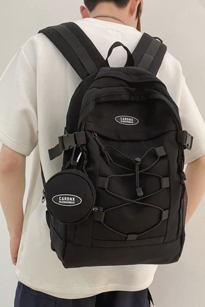 Fashion Casual Simple Harajuku School Bag Large Capacity Backpack