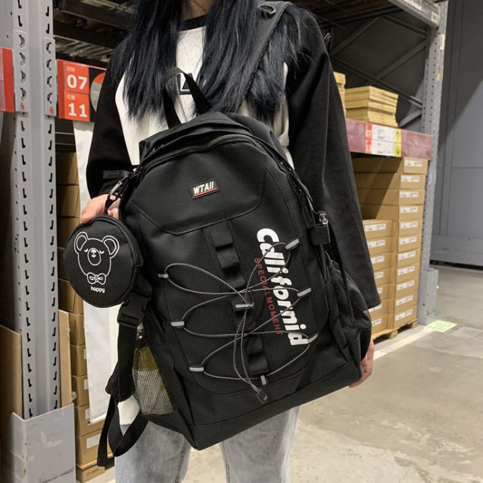 Fashionable Harajuku High School Student Tooling Backpack