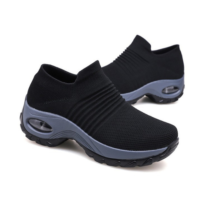 Women's Shoes Outdoor Casual Large Size Non-slip Comfortable Heightening Sneakers