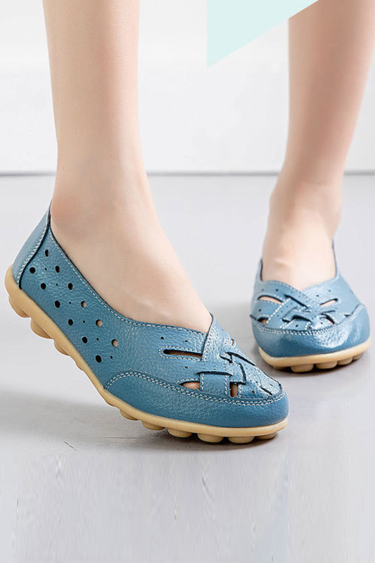 Fashion Women's Shoes Hollow Casual Work Comfortable Flat & Loafers