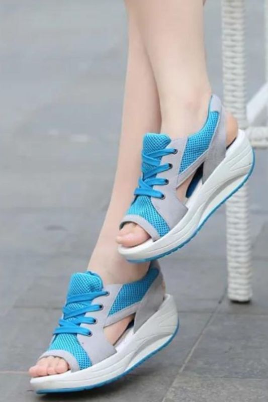 Women's Shoes Fashion Thick Sole Comfortable Open Toe Casual Sandals Sneakers