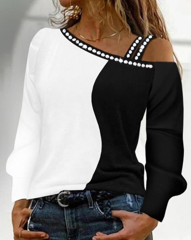 Women's Tops Casual Transparent Mesh Long Sleeves Fashion  Blouses