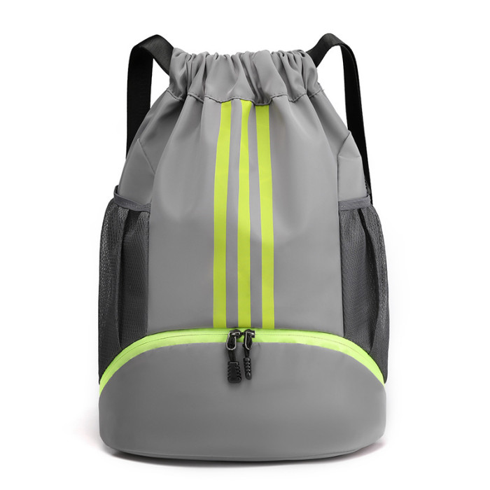 Drawstring Beam Mouth Basketball Bag Simple Outdoor Sports Yoga Exercise Backpack