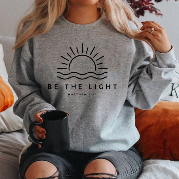 Stylish Casual Printed Sweatshirt