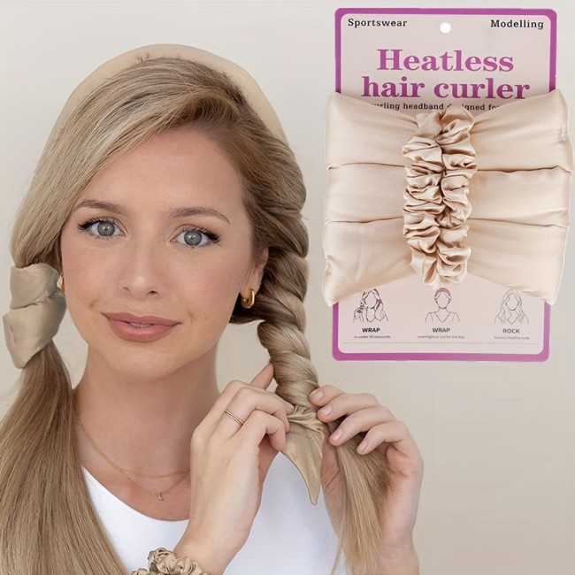 Magic Heatless Curls Headband Hair Foam Rollers Heatless Hair Curler DIY No Heat Lazy Curler Curling Iron Flexible Rods For Women
