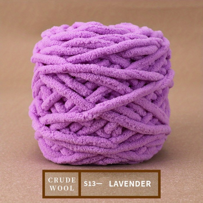 1bag Lover Scarf Material Bag, Ice Bar Thick Wool Ball, Suitable For Diy Weaving Self-woven Scarf Wool Making For Boyfriend Girlfriend Gift