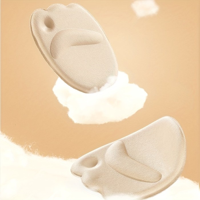 1\u002F5 Pairs Forefoot Pads Gel Insoles High Heel Forefoot Cushion, Forefoot Relief For Women, Non-slip Sponge Insoles