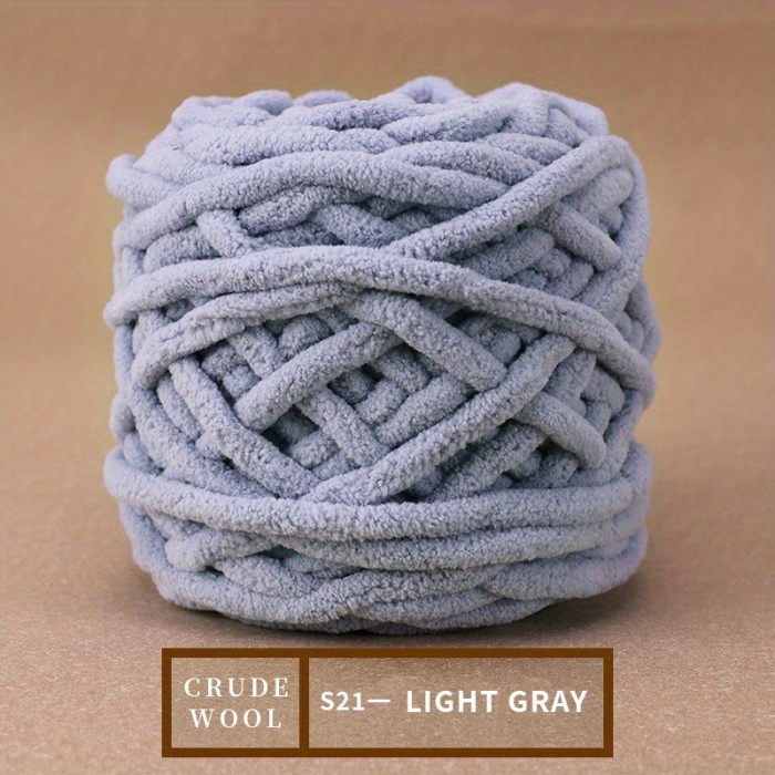 1bag Lover Scarf Material Bag, Ice Bar Thick Wool Ball, Suitable For Diy Weaving Self-woven Scarf Wool Making For Boyfriend Girlfriend Gift