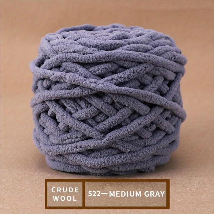 1bag Lover Scarf Material Bag, Ice Bar Thick Wool Ball, Suitable For Diy Weaving Self-woven Scarf Wool Making For Boyfriend Girlfriend Gift