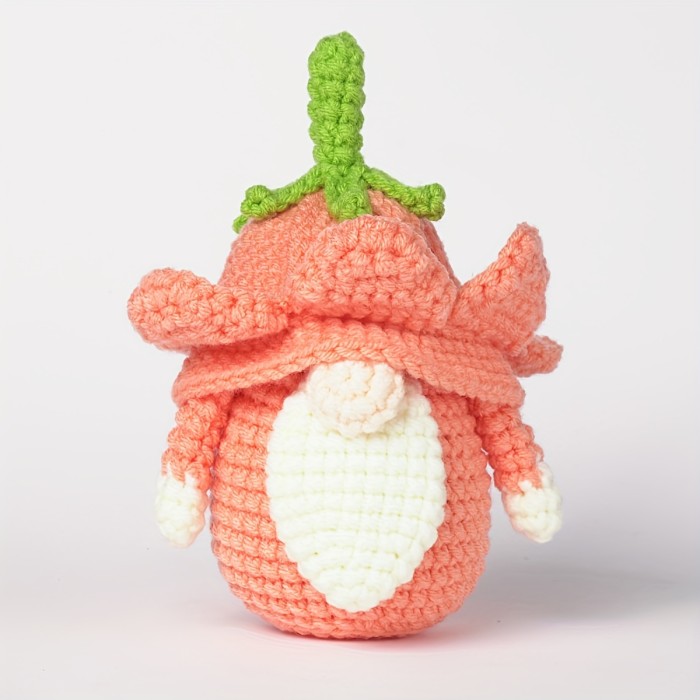 1pc Crochet Material Package Weaving Handmade DIY Wool Crochet Flower Elf Ornaments Handmade Fabric DIY Crafts (tool Accessories Color Random)