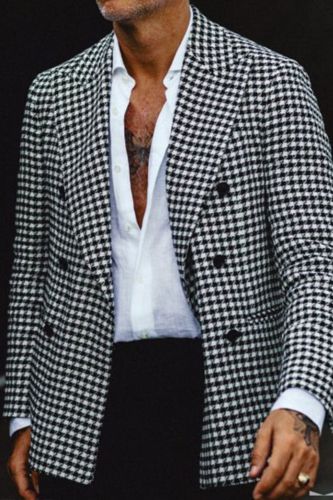 Men's Fashion Business British Style Gentleman Casual Slim Suit Blazer
