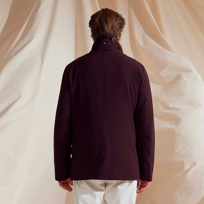 Men's Outerwear Casual Fashion Loose Middle-aged Windbreaker Jacket