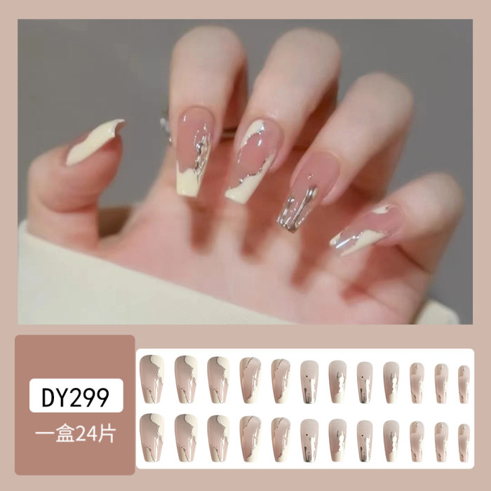 French is Exquisite Detachable Pure Desire Jelly Gel Nail Art