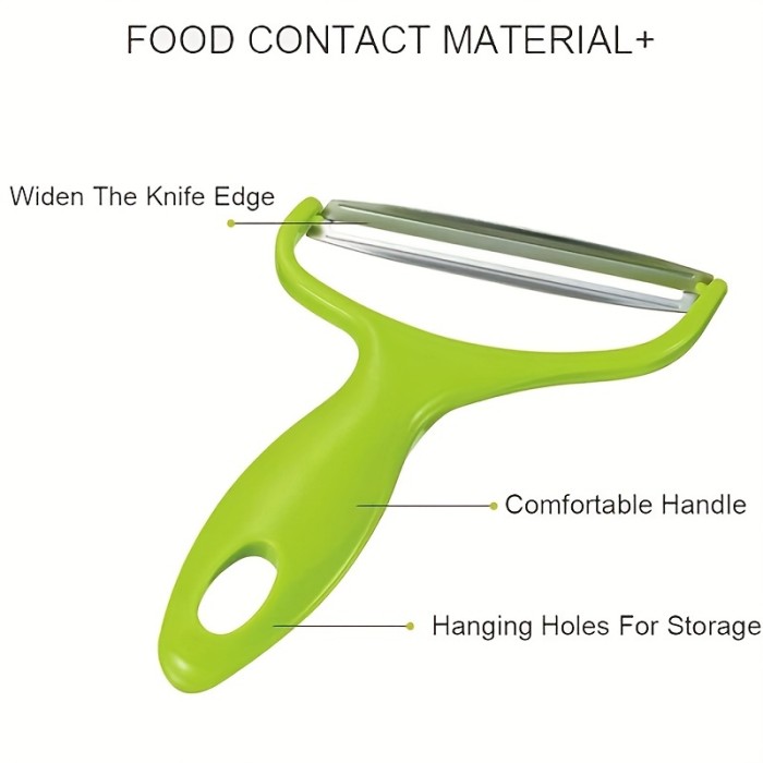1\u002F2pcs Vegetable Peelers For Kitchen, Fruit Peelers With Durable Non-Slip Handle For Veggie Potatoes Carrot Cucumber, Home And Outdoor Kitchen Stuff