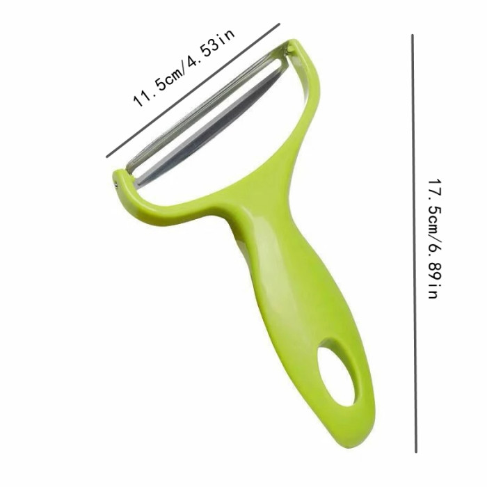 1\u002F2pcs Vegetable Peelers For Kitchen, Fruit Peelers With Durable Non-Slip Handle For Veggie Potatoes Carrot Cucumber, Home And Outdoor Kitchen Stuff