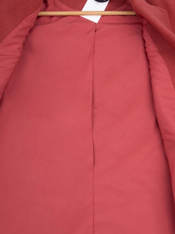 Solid Double Button Cross Lapel Blazer, Elegant Long Sleeve Pockets Office Outerwear, Women's Clothing