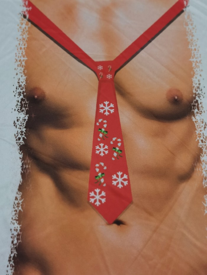 Christmas Muscle Men 3d Print, Street Wear, Men's Novelty Round Neck T-Shirt, Mens Clothing