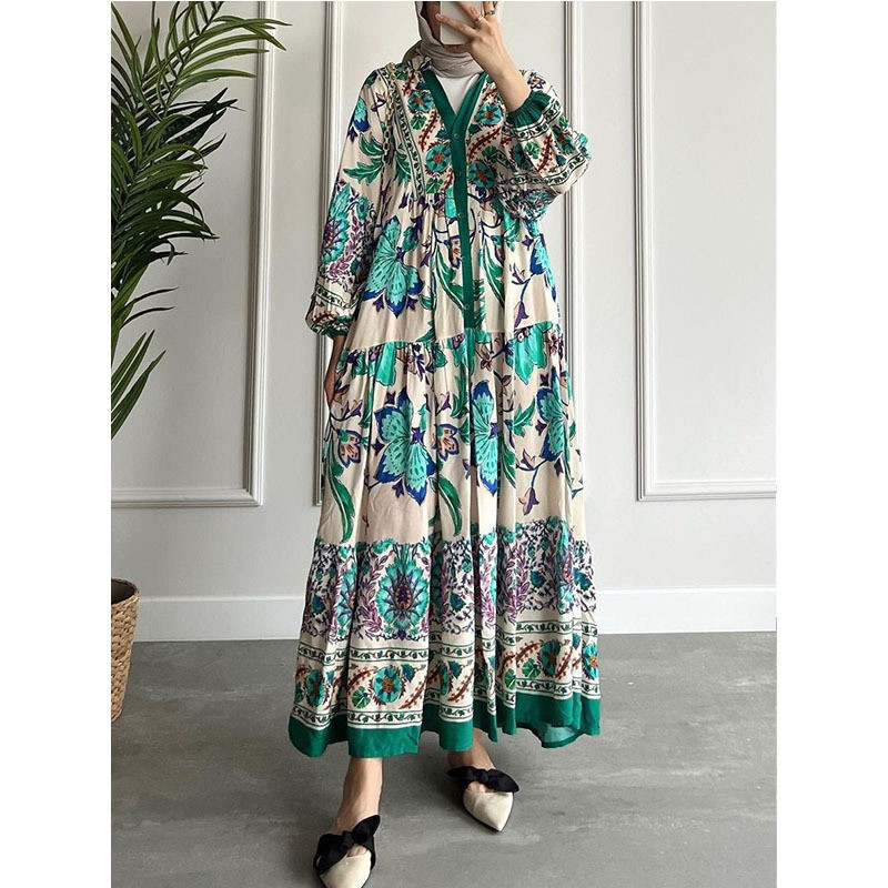 Elegant Contrast Collar Sleeveless Maxi Pencil Dress main image 1