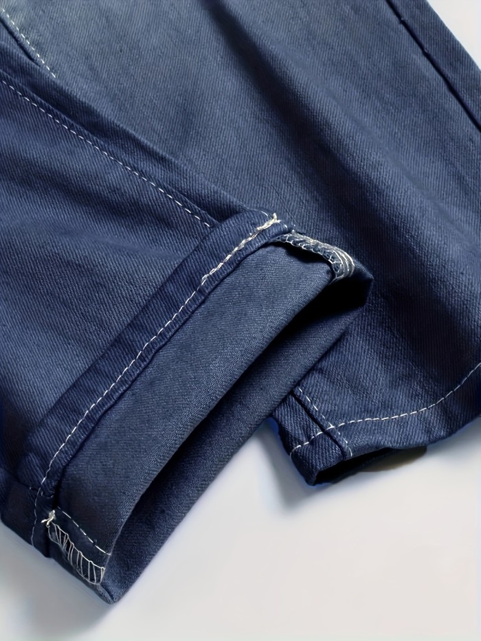 Men's Gradient Jeans Straight Regular Denim Jeans With Pockets, Men's Outfits