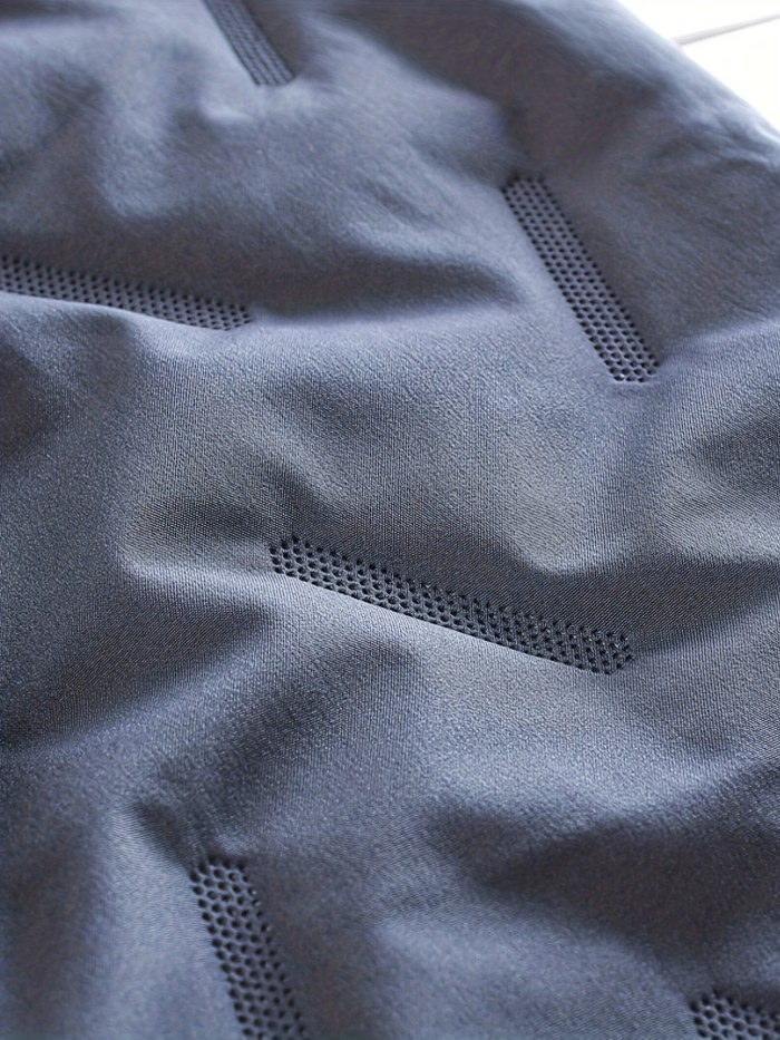 Warm Fleece Thick Joggers, Men's Casual Zipper Pocket Windproof Sweatpants For Fall Winter