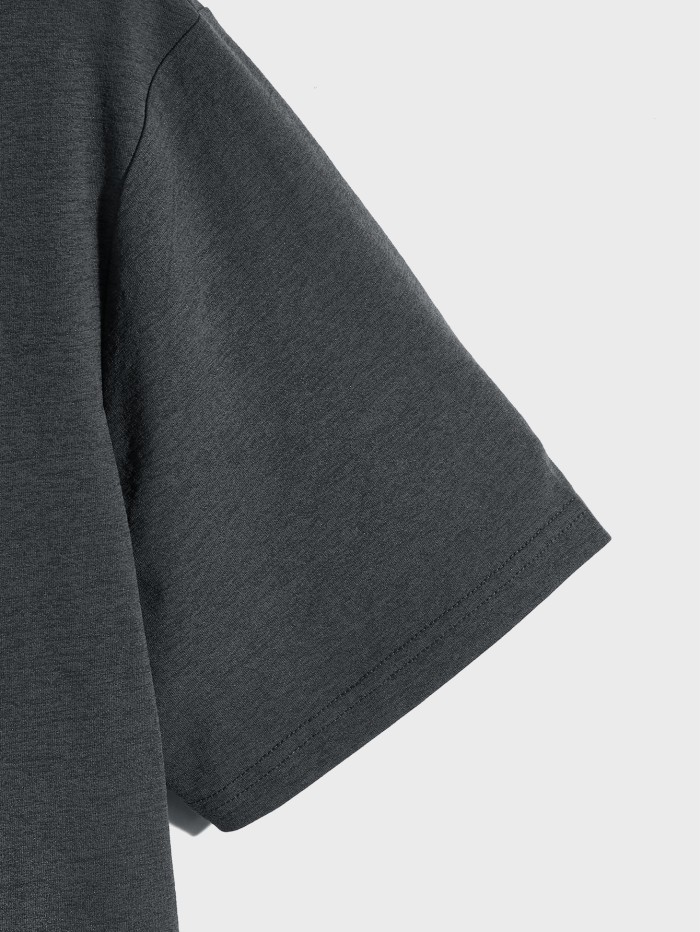 Retro Sedan Print T Shirt, Tees For Men, Casual Short Sleeve T-shirt For Summer