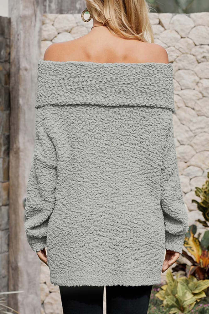 Off-Shoulder Sexy Sweaters(3 Colors)