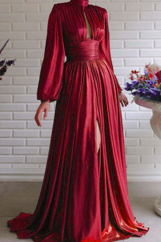 Elegant Solid Contrast Princess Dresses(7 Colors)