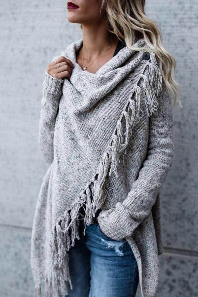 shawl style cardigan