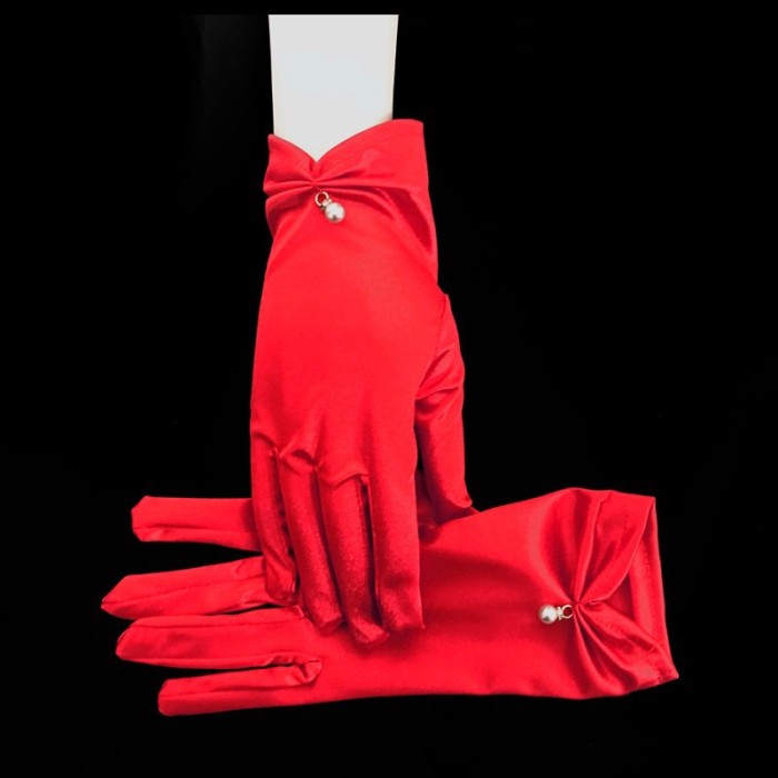 Stain Gloves, Wedding Satin, Bow Gloves, Bridal Gloves, Wedding Gloves, Formal Event Gloves, Party, Cosplay, Opera, Wedding 1pair