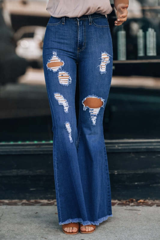 Take It All Back Flare Jeans