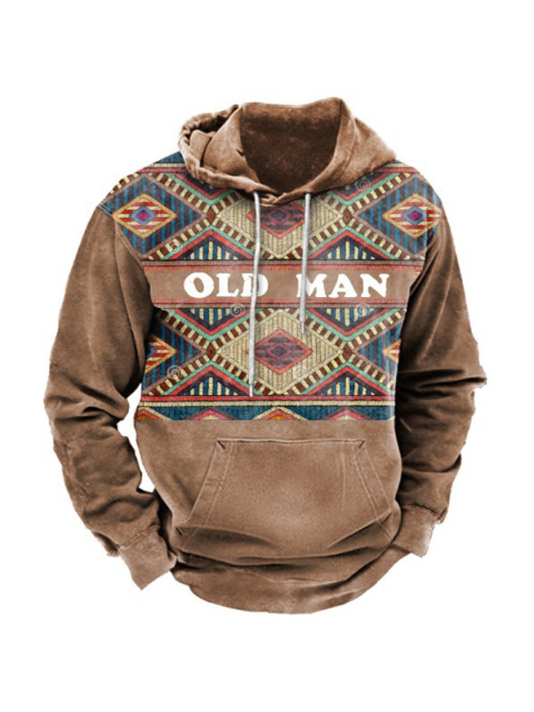 Men's sweatshirt sports street 3D trend digital print hoodie