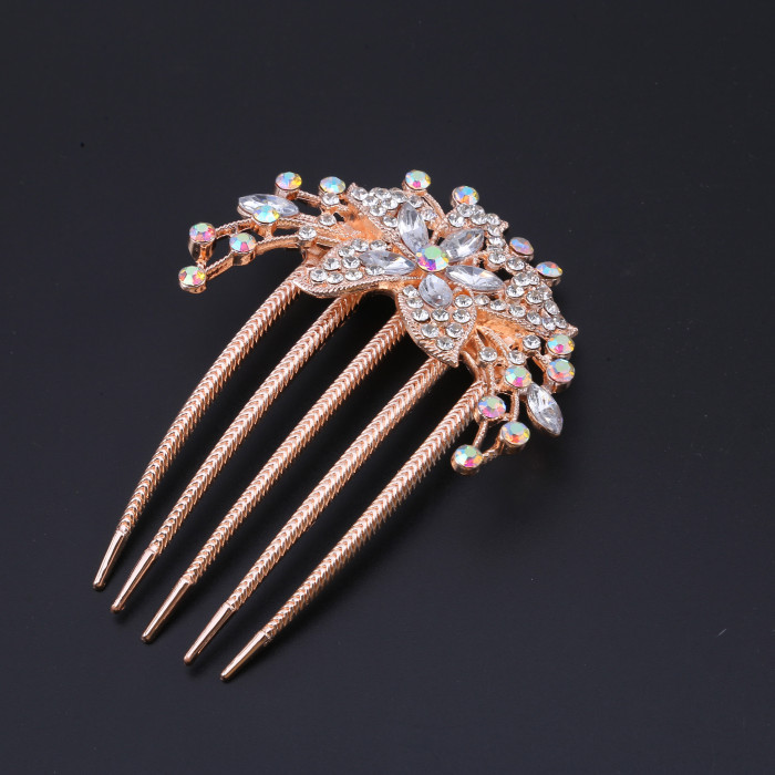 Elegant Rhinestone Hairpin Barrette For Women - Perfect Mother's Day Gift