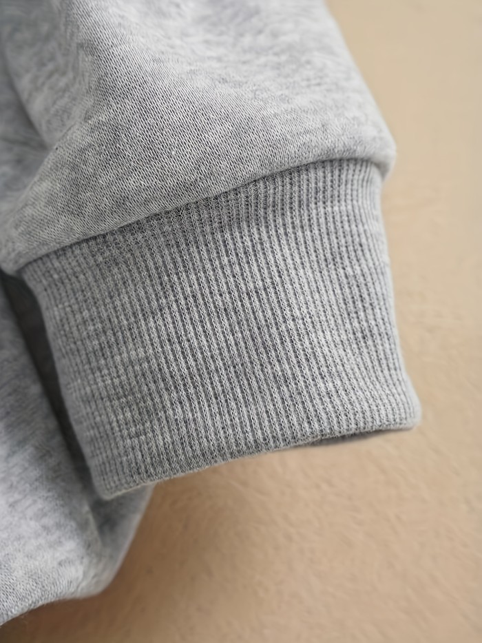 2024 Letter Print Sweatshirt, Casual Crew Neck Long Sleeve Sweatshirt, Women's Clothing