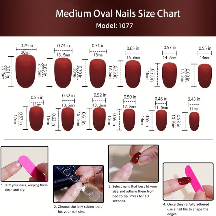4Boxes(96pcs) Glossy Short Oval Press On Nails - Pinkish Gradient Fake Nails - Glitter False Nails For Women Girls, Jelly Glue And Nail File Included