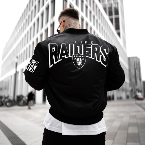 Men's Casual Raiders Stand Collar Jacket