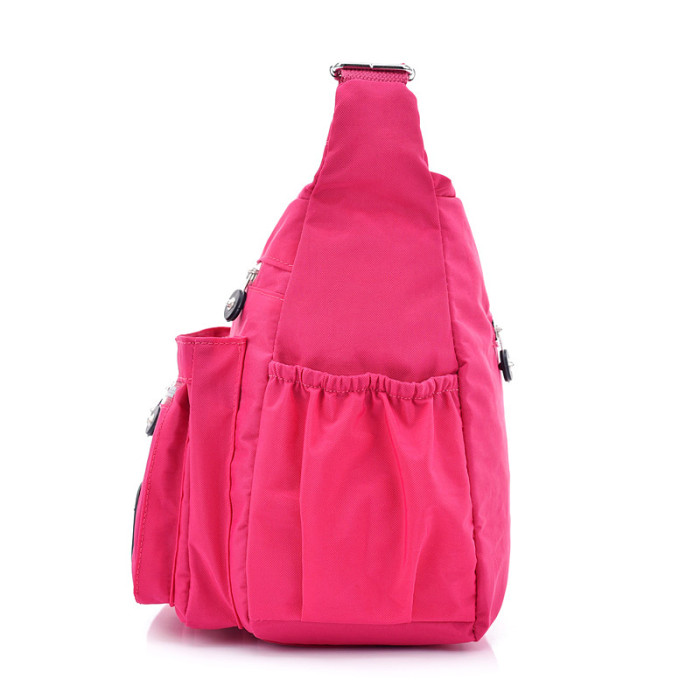 Ladies One Shoulder Messenger Bag, Waterproof Nylon Cloth Bag