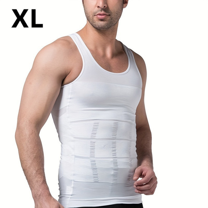 Slimming And Shaping Clothes, Vests, Shirts For Men, Abdomen Slimming