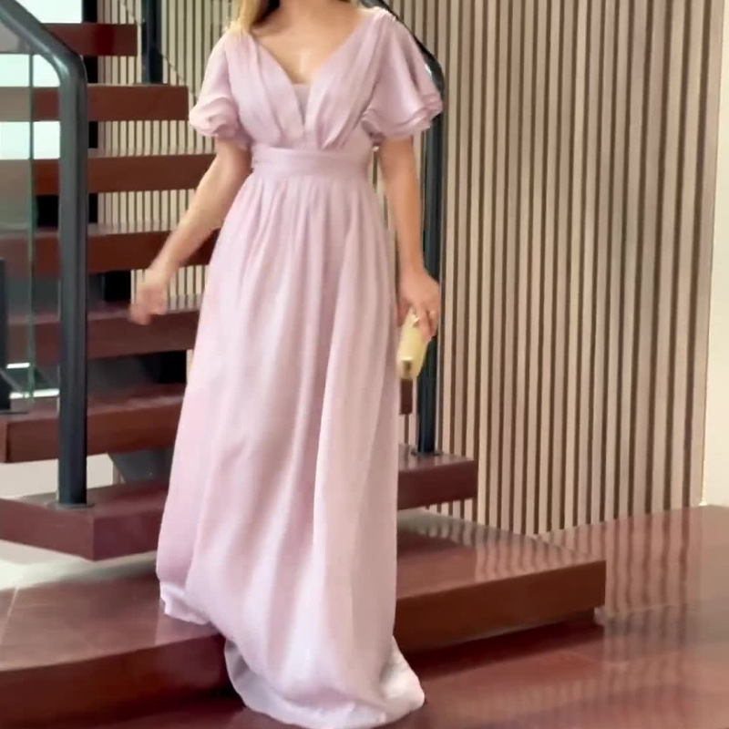 grace karin bridesmaid dresses Final Sale] Emerald Green Chiffon Slit High Low Sweetheart Straps Ple – NZ  Bridal main image 1