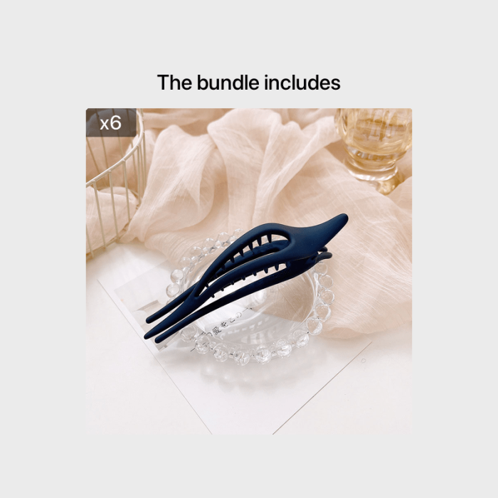 Large Side Slide Hair Clips for Thick Hair - Strong Hold, No Slip Grip - Perfect for Long, Thick Hair - Duckbill Clips for Women and Girls