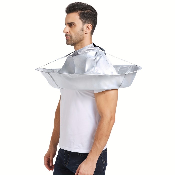 Foldable Professional Hair Cutting Cape - Salon Barber Adult Styling Accessory