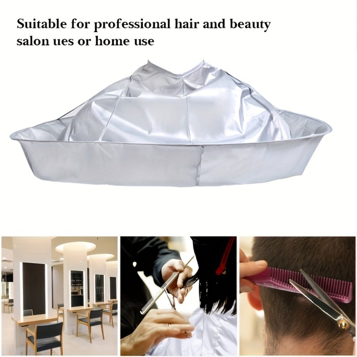 Foldable Professional Hair Cutting Cape - Salon Barber Adult Styling Accessory