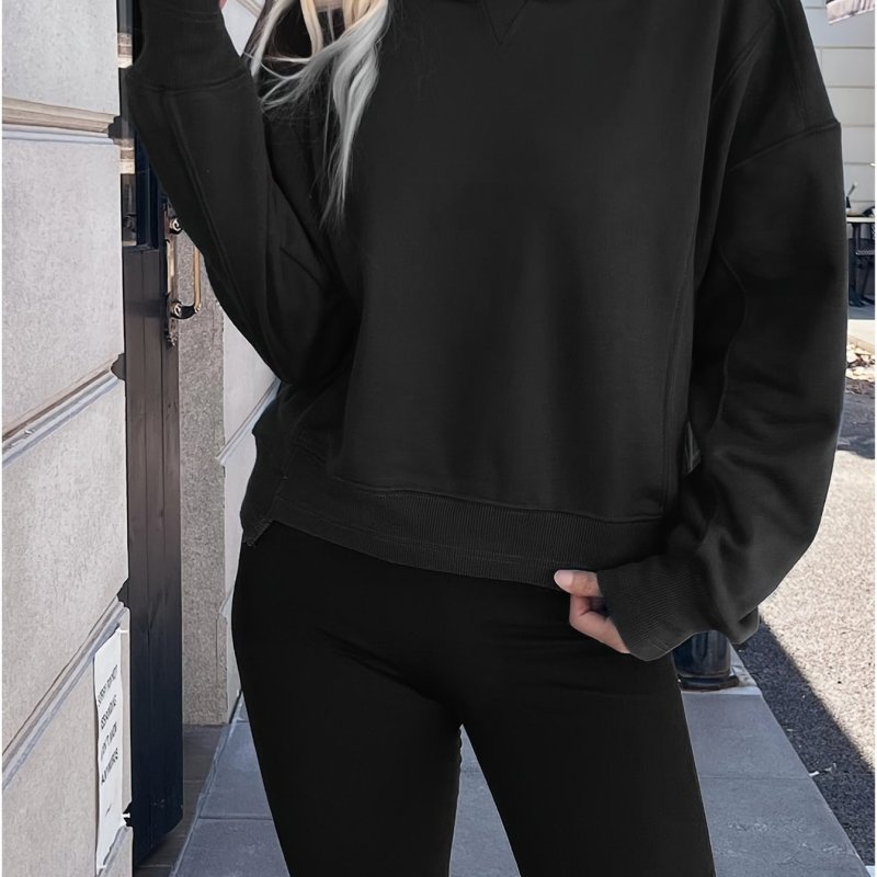 Women's Sweatshirts Crew Neck Lightweight Comfy Pullover Sweaters Fall Fashion Outfits 2024 Y2k Clothes