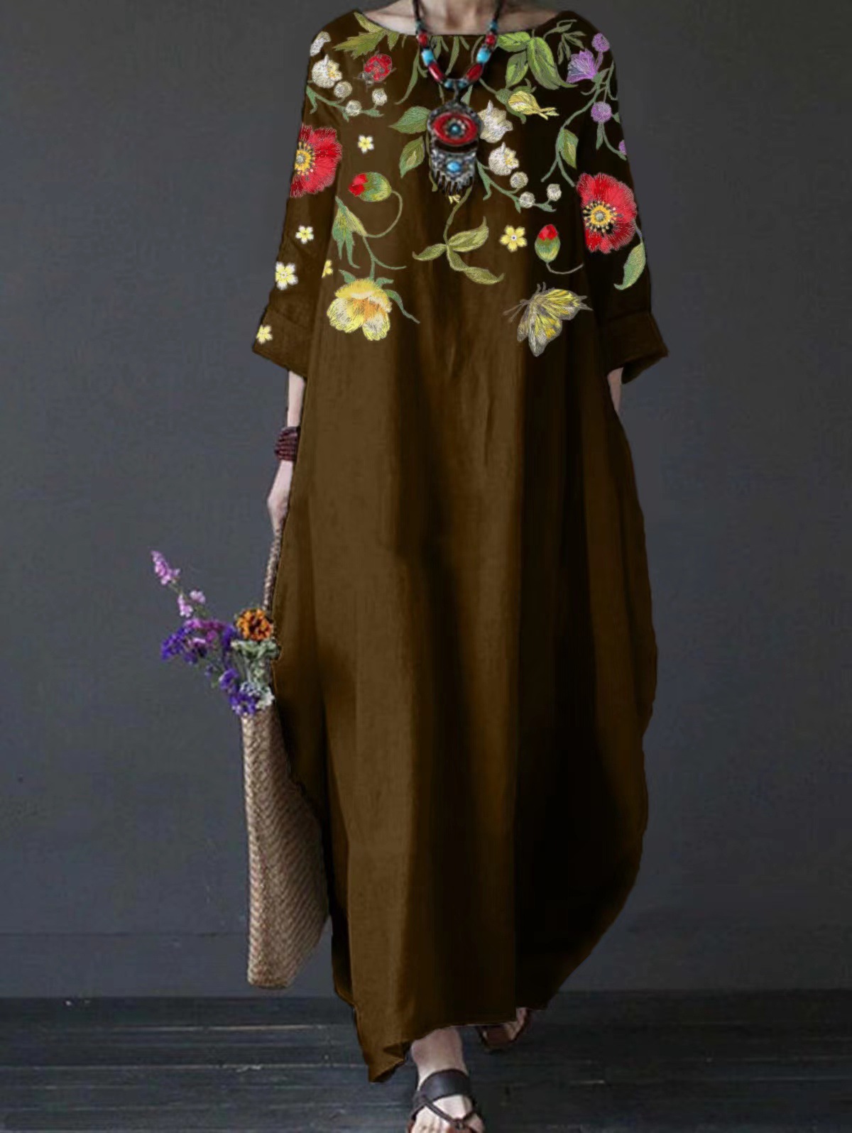 Literary Organ Big Swing Women'S Dress